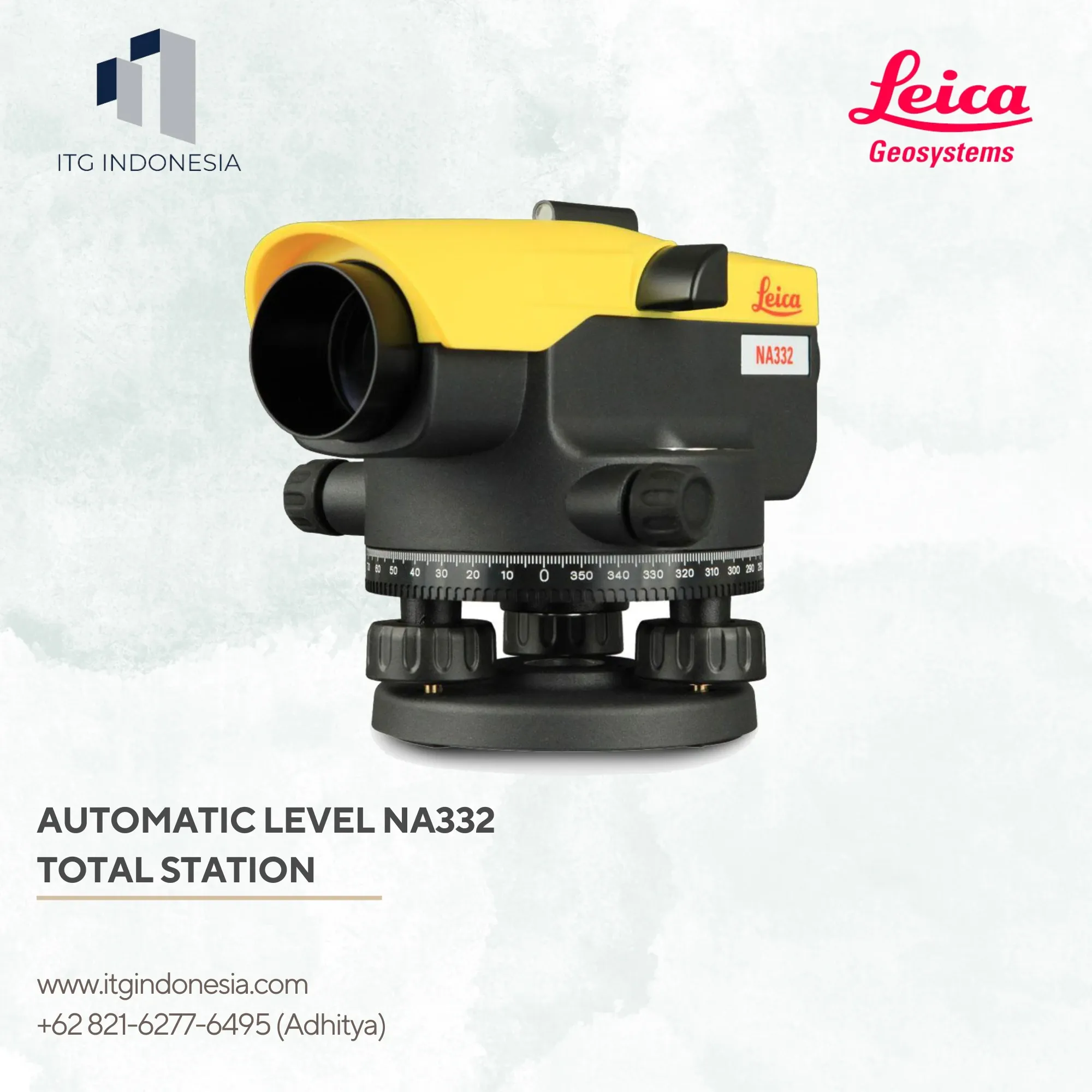 LEICA Automatic Level NA332 Total Station