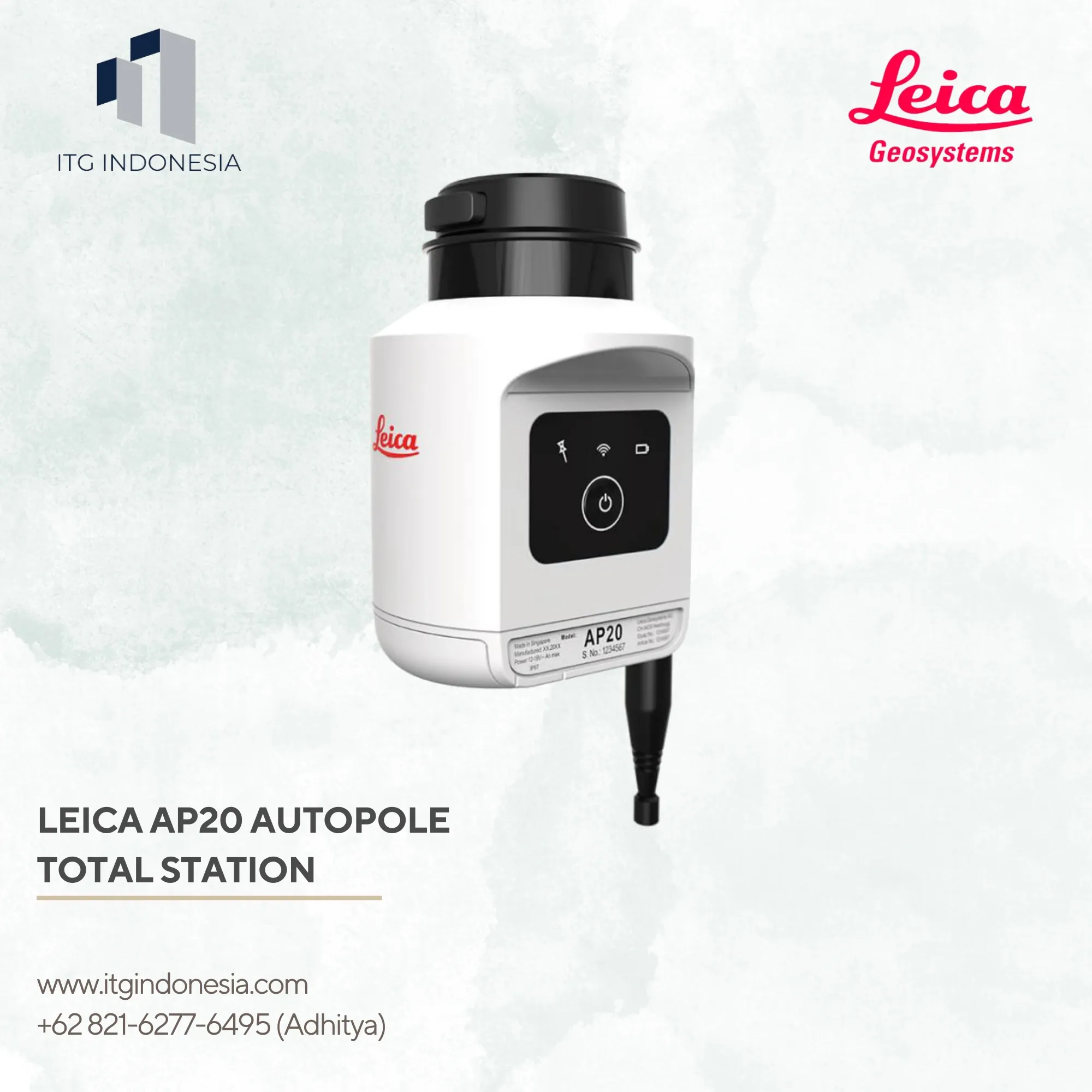 LEICA Autopole AP20 Total Station